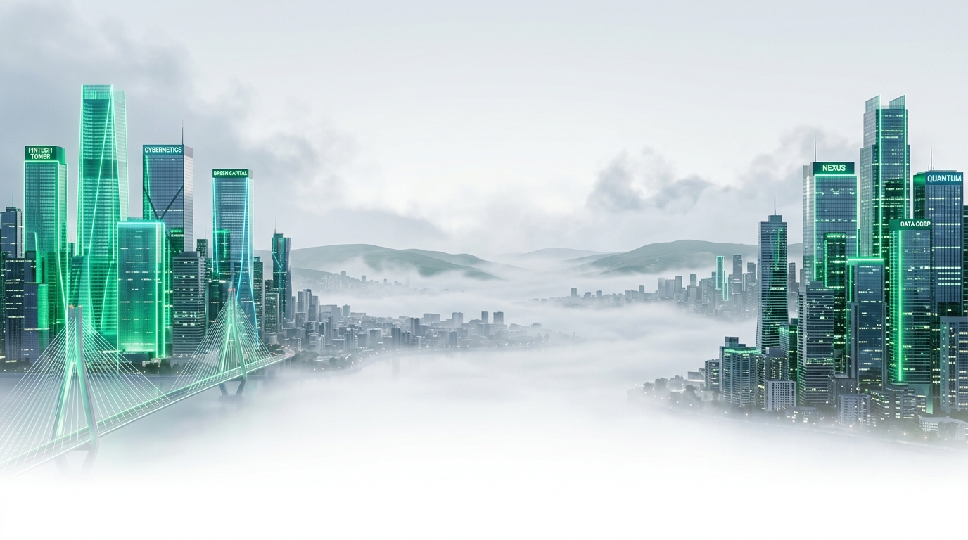 Modern Financial Skyline & Market Intelligence Architecture